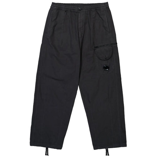 C.P. Company Black Cotton Jeans & Pant
