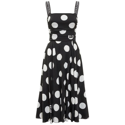 Dolce & Gabbana Black Silk Dress