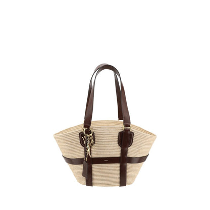 Chloé Kerala 25 raffia Shoulder Bag