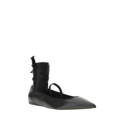 Ferragamo Ballerinas with ribbon