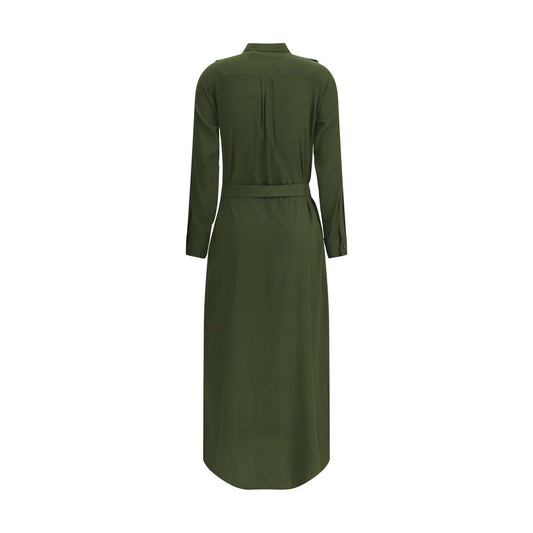 Ella Long silk chemisier Dress