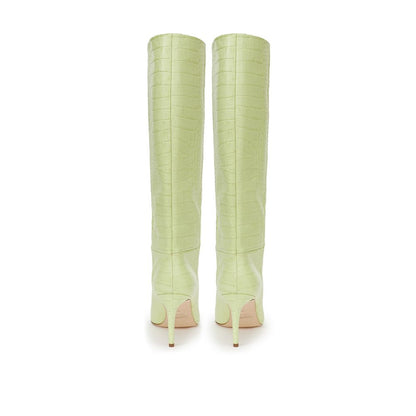 Paris Texas Green Leather Boot