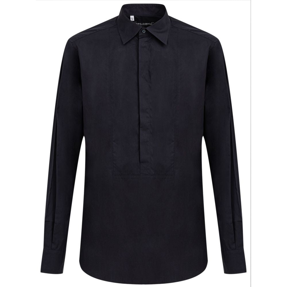 Dolce & Gabbana Blue Cotton Shirt