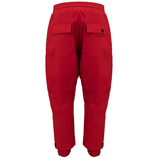 Dolce & Gabbana Red Polyamide Pant