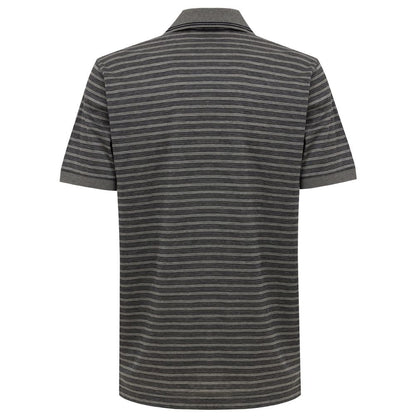 Corneliani Brown Cotton Polo Shirt