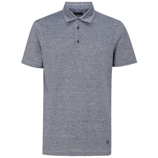 Corneliani Brown Linen Polo Shirt