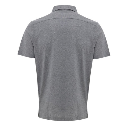Corneliani Brown Cotton Polo Shirt