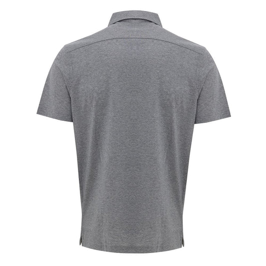 Corneliani Brown Cotton Polo Shirt