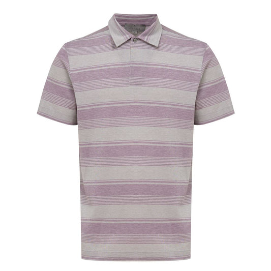Canali Brown Cotton Polo Shirt