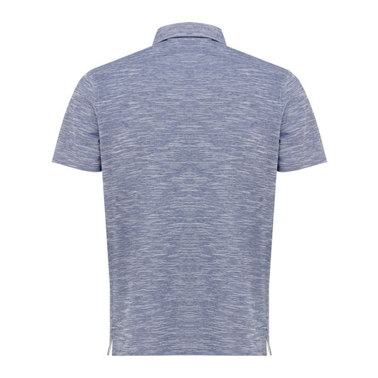 Corneliani Blue Cotton Polo Shirt