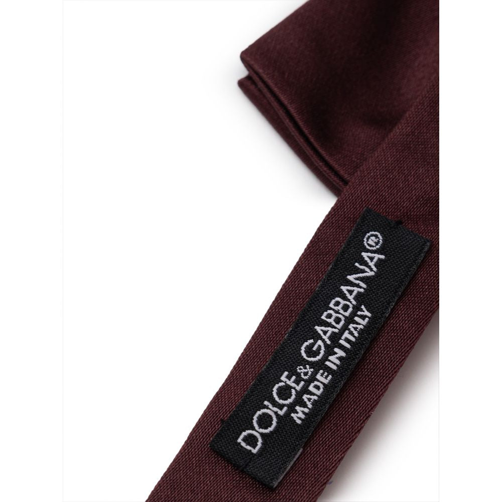 Dolce & Gabbana Red Silk Ties & Bowty