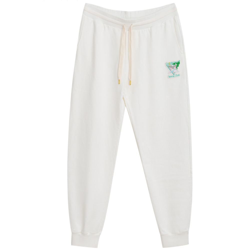 Casablanca White Cotton Athletic Pant