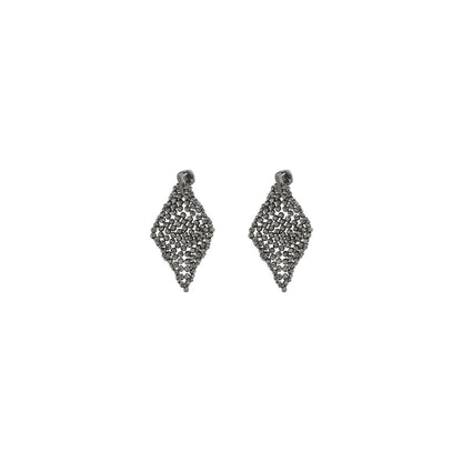 Brunello Cucinelli Faceted silver Earrings