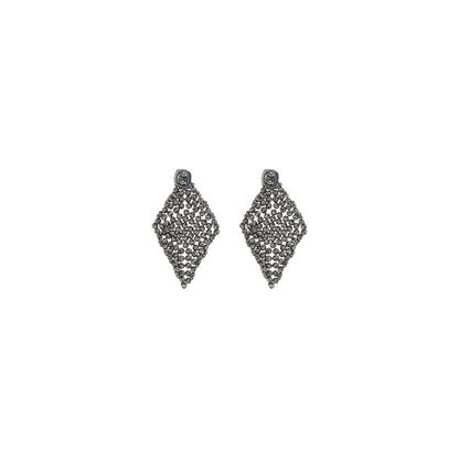 Brunello Cucinelli Faceted silver Earrings
