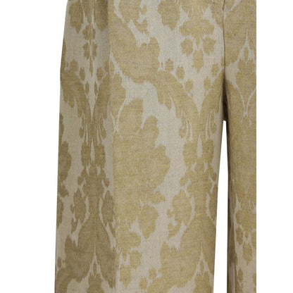 Ella Brocade Print Pants
