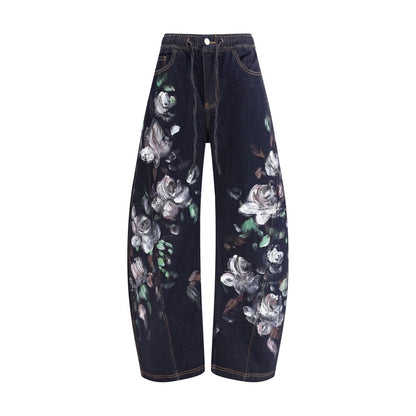 Ella Floral print Jeans