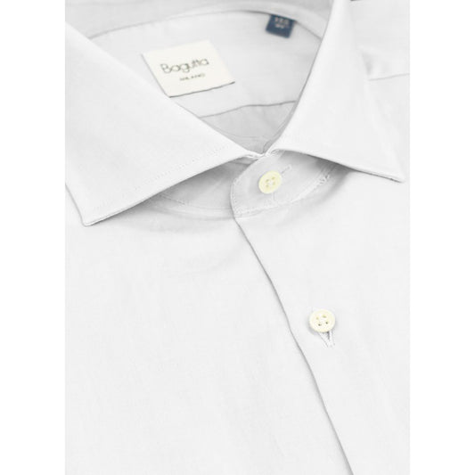 Bagutta White Cotton Shirt