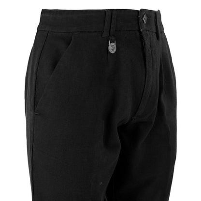 Yes Zee Black Cotton Short