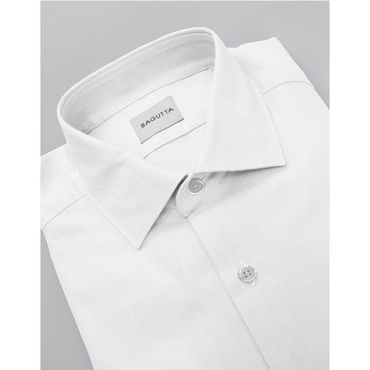 Bagutta White Cotton Shirt