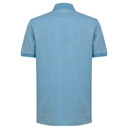 Dunhill Light Blue Cotton Polo Shirt