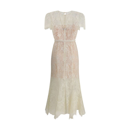 Self-Portrait Lace midi Dress