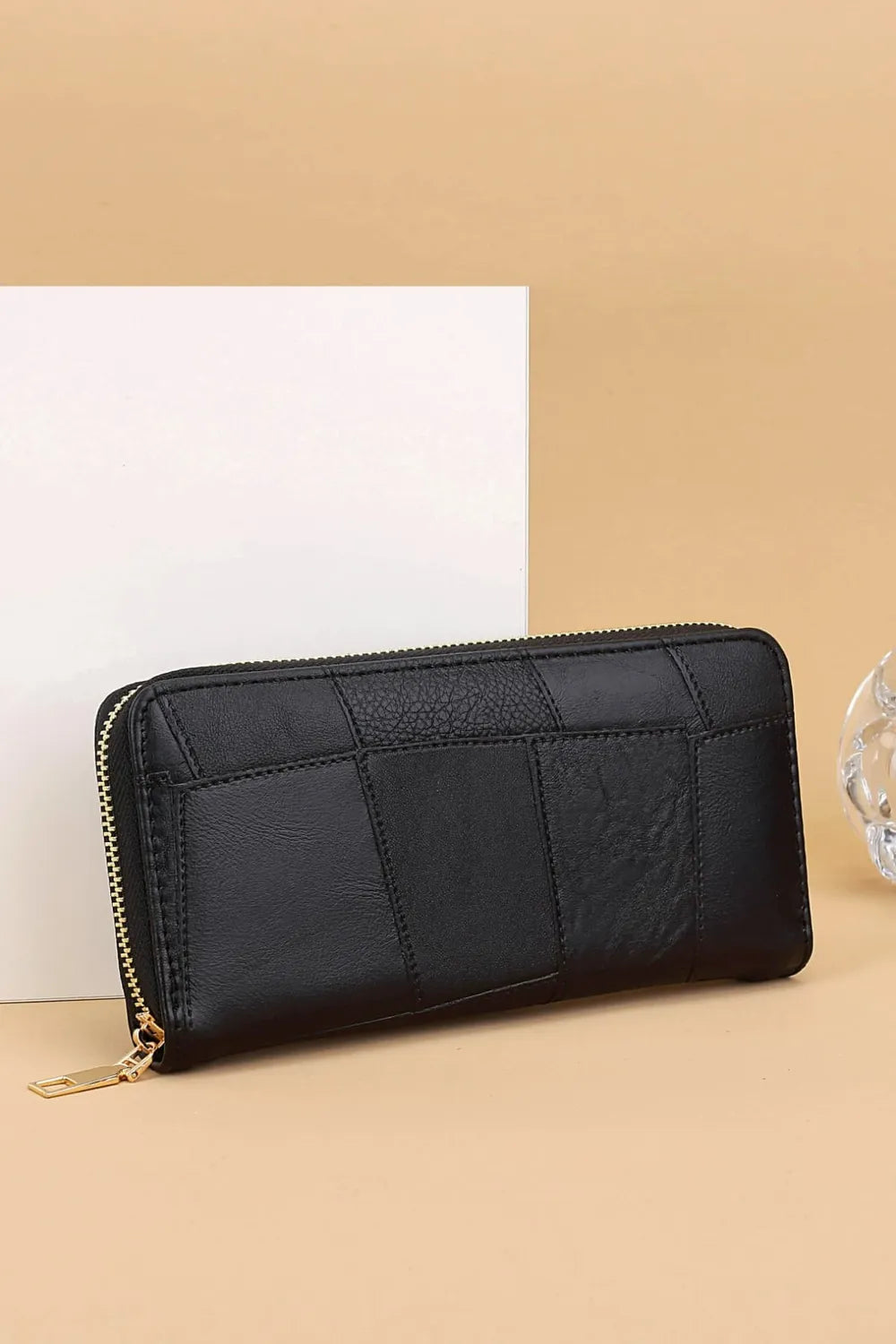 Cartera multicapa de cuero PU (poliuretano)