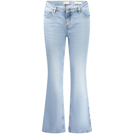 Guess Jeans Light Blue Cotton Jeans & Pant