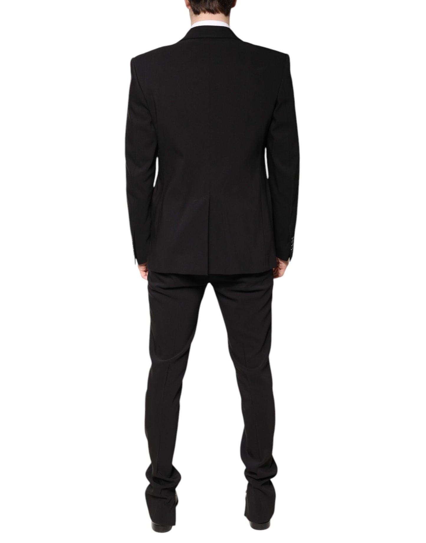 Dolce & Gabbana Multicolor Polyester Jacquard 2 Piece Suit