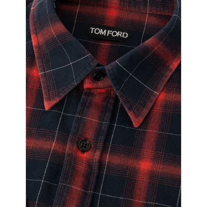Tom Ford Bicolor Linen Shirt