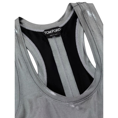 Tom Ford Gray Viscose Tank Top