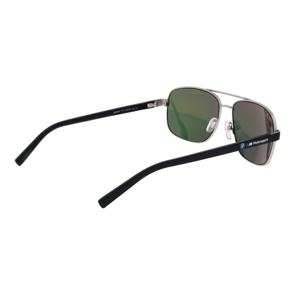 BMW Motorsport Silver Men Sunglasses
