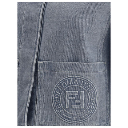 Fendi Cropped denim Jacket
