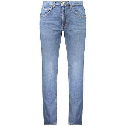 Lee Blue Cotton Men Slim Tapered Jean