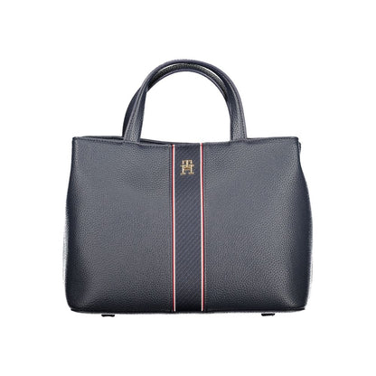 Tommy Hilfiger Blue Polyethylene Women Handbag