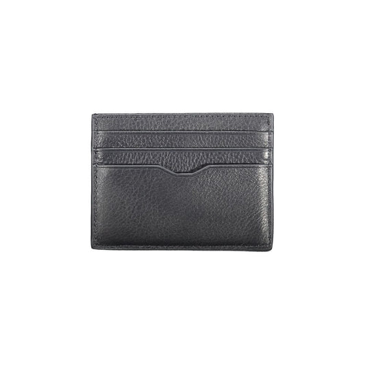 Tommy Hilfiger Blue Leather Men Wallet