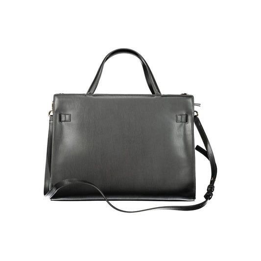 Tommy Hilfiger Black Polyethylene Women Handbag