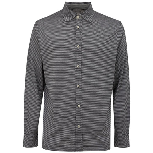 Canali Bicolor Cotton Shirt