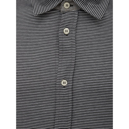 Canali Bicolor Cotton Shirt