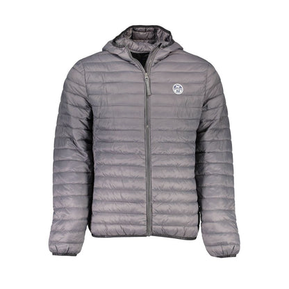 North Sails Brown Polyamide Men Jacket