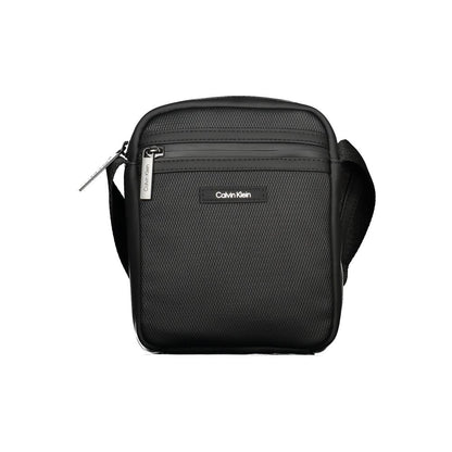 Calvin Klein Black Polyester Men Shoulder Bag