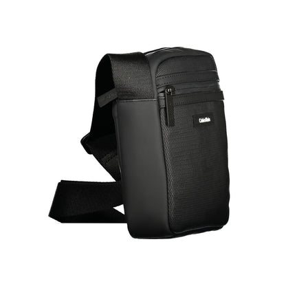 Calvin Klein Black Polyester Men Shoulder Bag