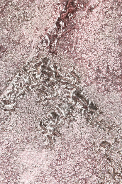 Dolce & Gabbana Pink Jacquard Sleeveless Sheath Mini Dress