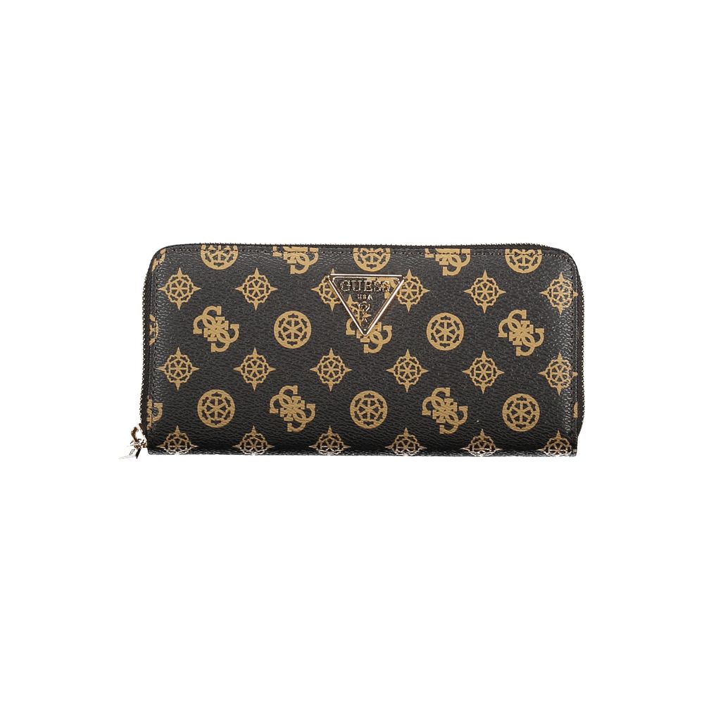 Guess Jeans Brown Polyethylene Women Wallet