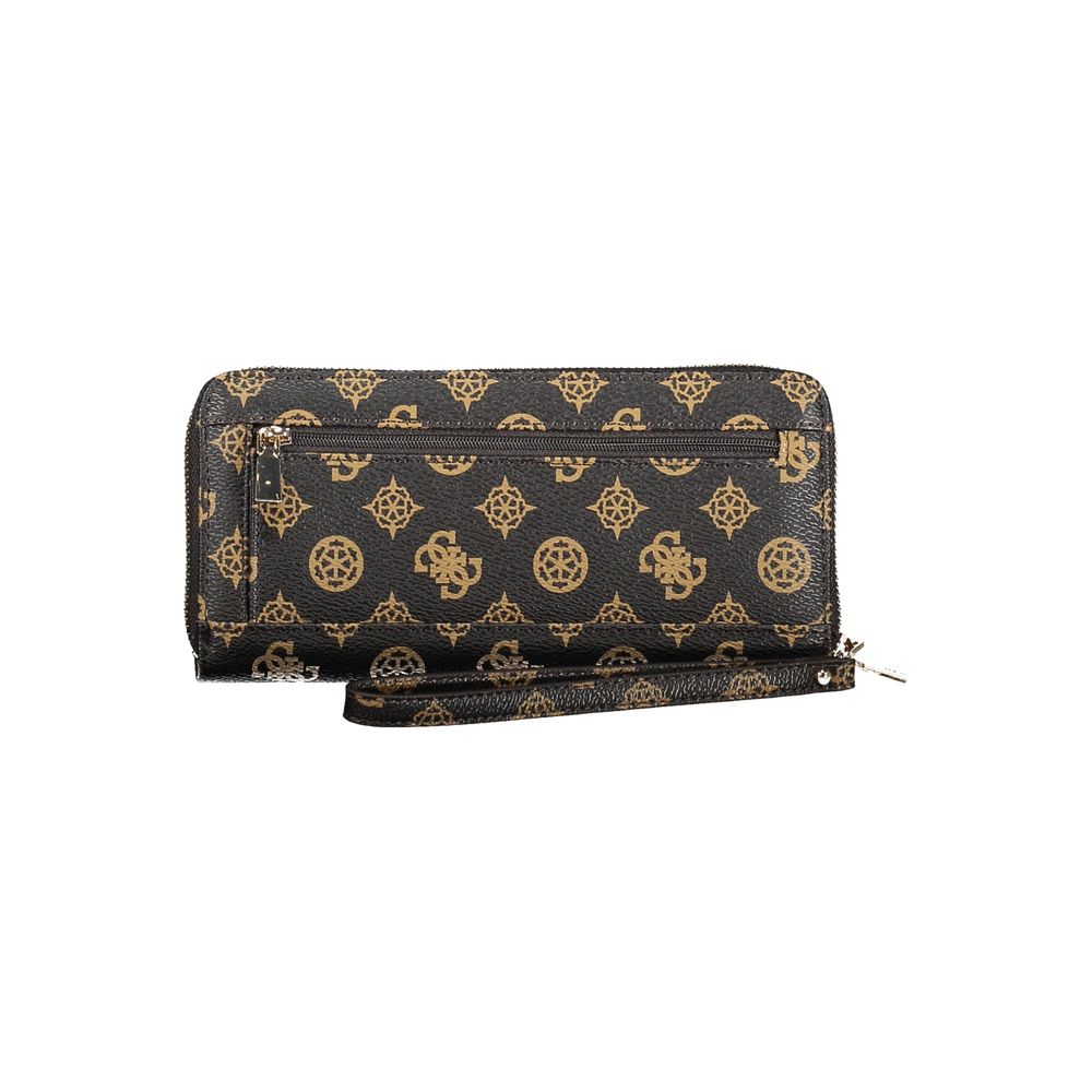 Guess Jeans Brown Polyethylene Women Wallet