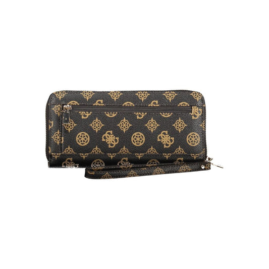 Guess Jeans Brown Polyethylene Women Wallet