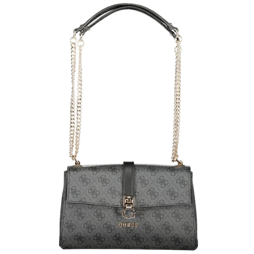Guess Jeans Gray Polyethylene Women Handbag
