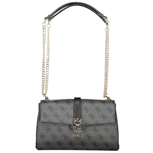 Guess Jeans Gray Polyethylene Women Handbag