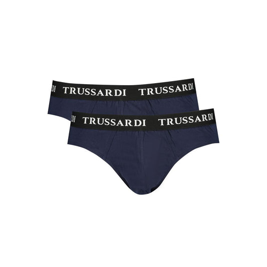 Trussardi Blue Cotton Men Underwear Pack