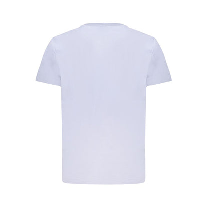 Calvin Klein Light Blue Cotton Men T-Shirt