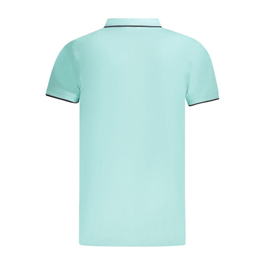 Norway 1963 Light Blue Cotton Men Polo Shirt